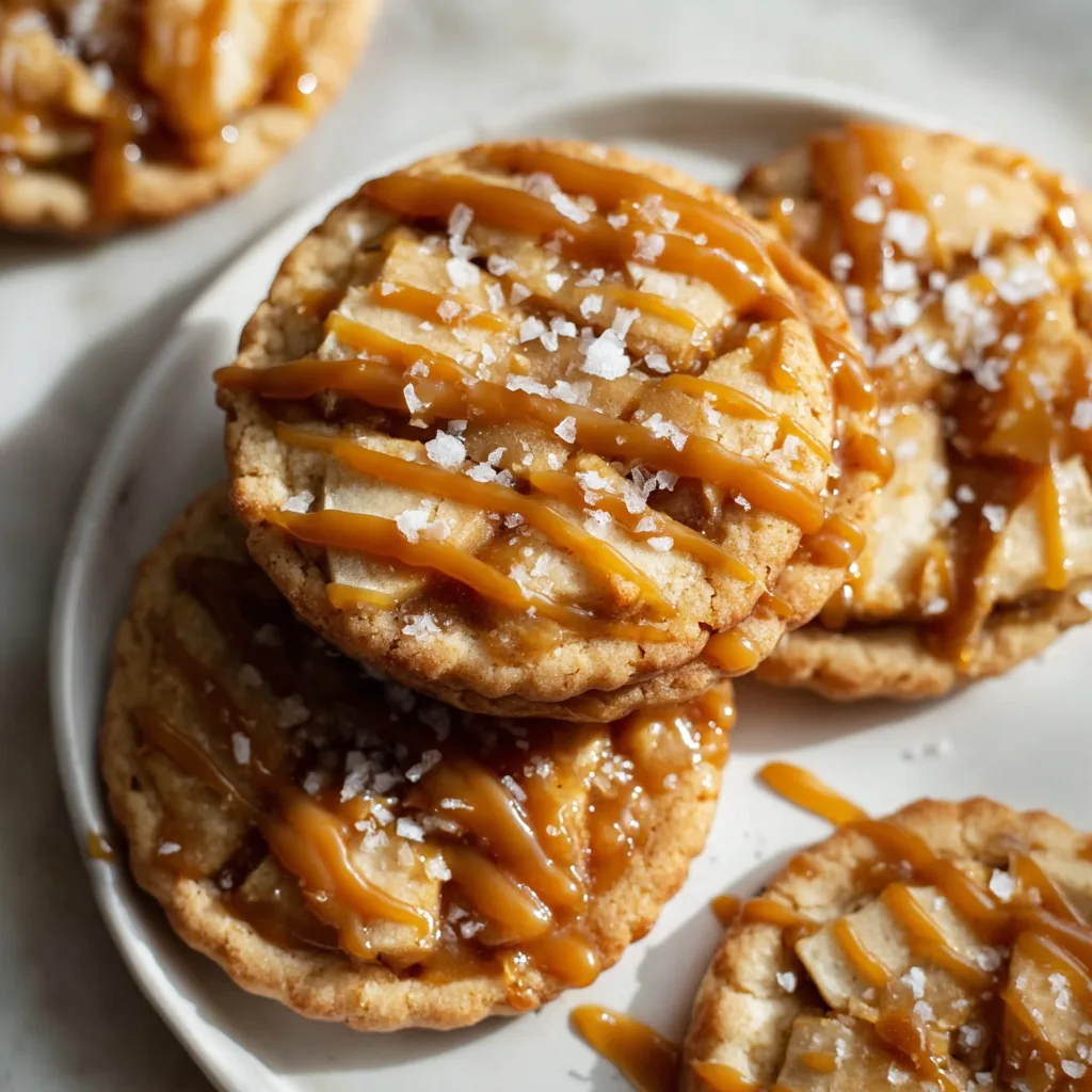 Caramel Apple Hand Pie Cookies