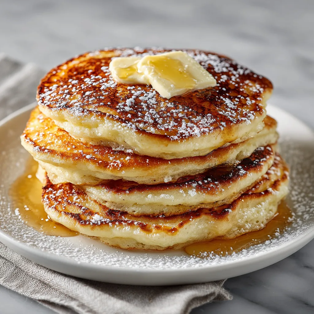 Fluffy Buttermilk-Style Pancakes from Scratch
